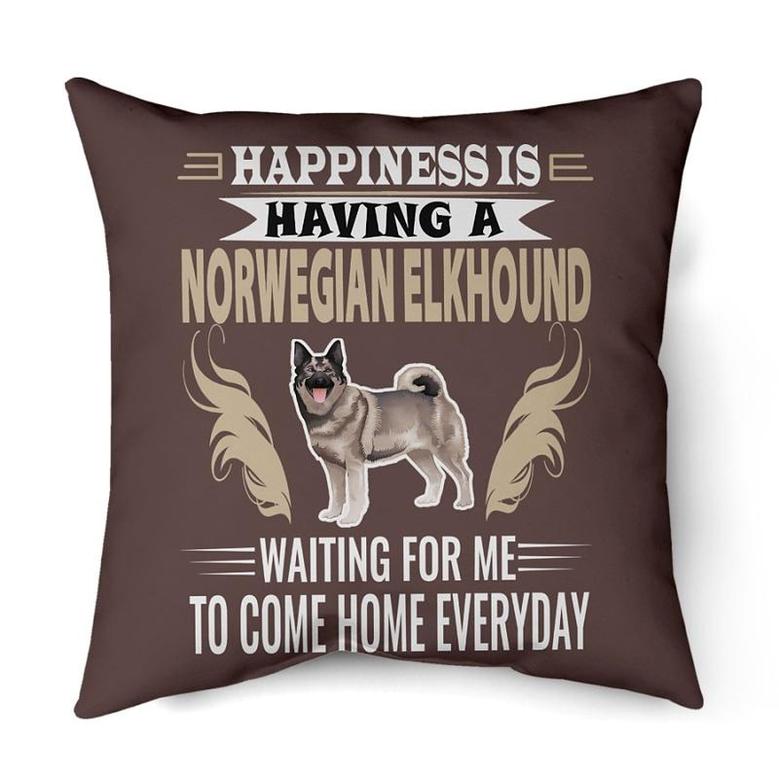 Norwegian Elkhound Waiting for me to come home