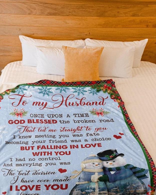 Perfect gift for husband, Christmas gifts, Blanket for husband, Personalized Fleece Sherpa Blankets, anniversary gift, birthday gifts