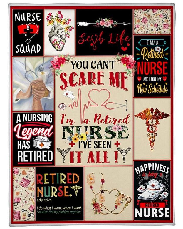 Personalized Be A Nursing Legend| Fleece Sherpa Woven Blankets| Gifts For Nurses| Gifts for Best Friend| Christmas Gift Ideas