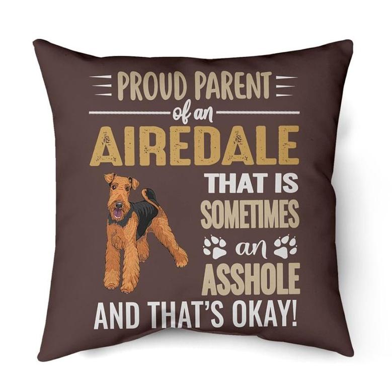 Proud parent of an Airedale