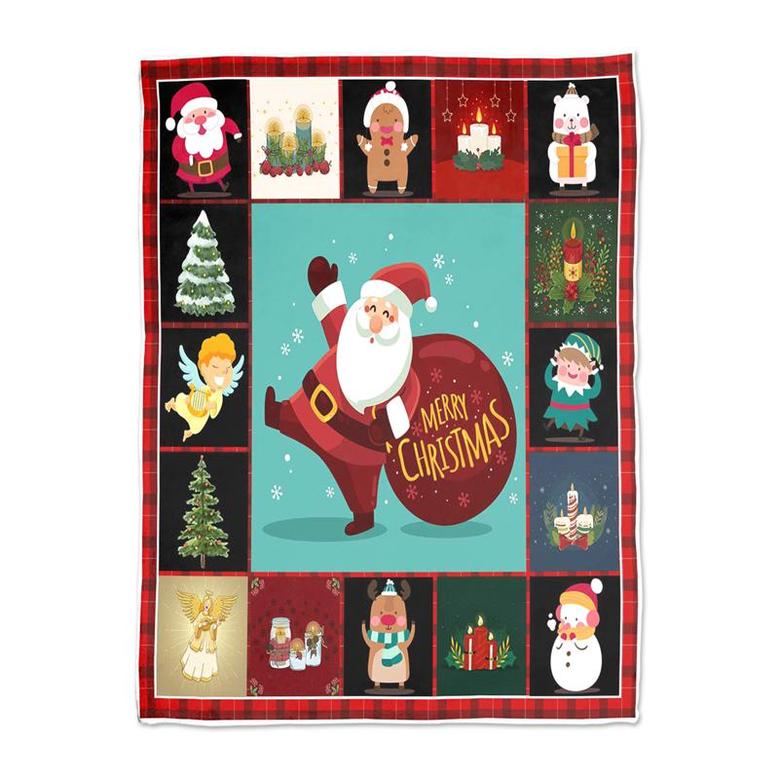 Santa Claus Gives You Christmas Gifts Blanket