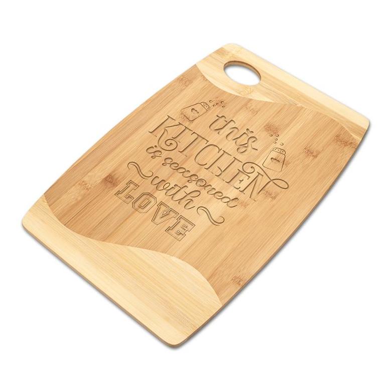 This Kitchen Is Seasoned With Love Cutting Board