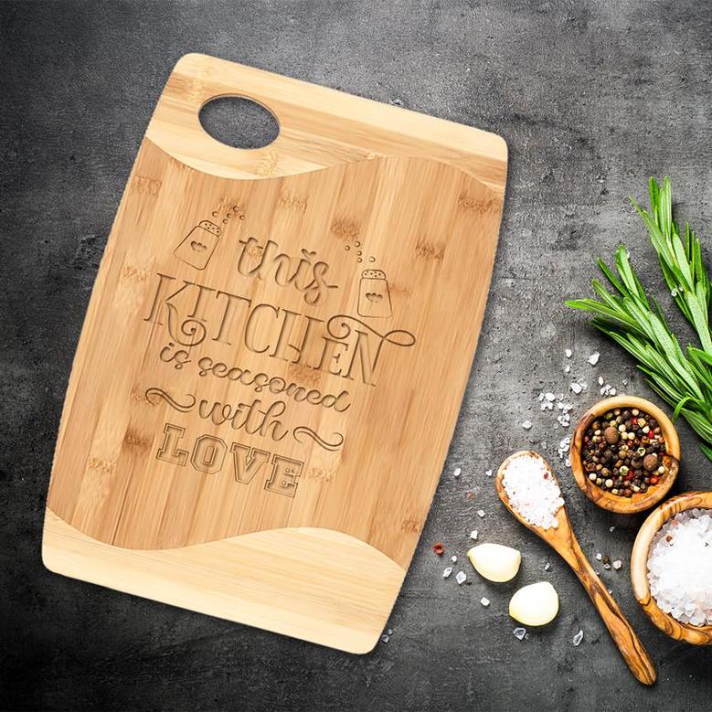 This Kitchen Is Seasoned With Love Cutting Board