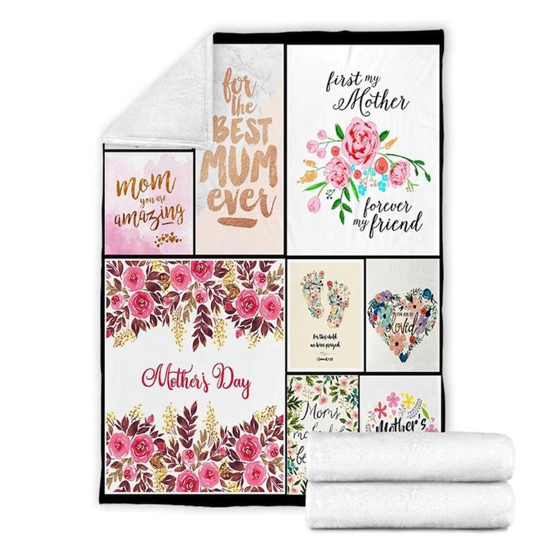 To Mom t Blanket, Mother's Day Gifts, Christmas Gift For Mother, Anniversary Gift, Mom Blanket