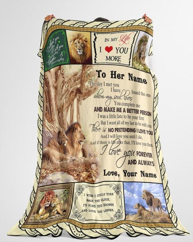 Wife Blankets, I love you forever and always, Personalized Fleece Sherpa Blankets, You are my love blanket, Birthday gift, Christmas gifts
