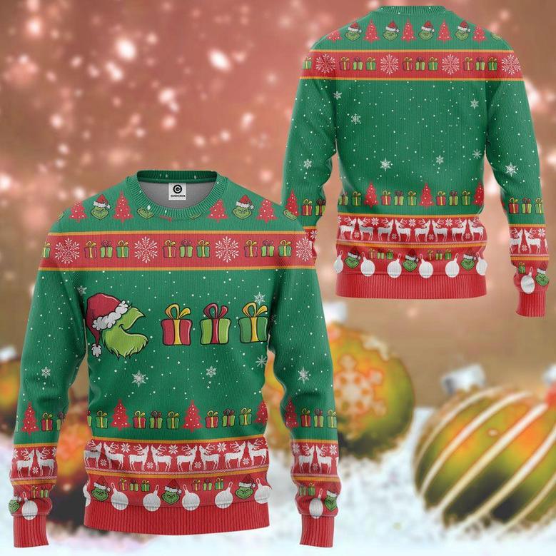 3D Grinched Man Ugly Sweater - Best Gift For Christmas