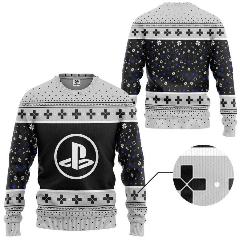 3D PS5 Custom Cosplay Ugly Christmas Sweater