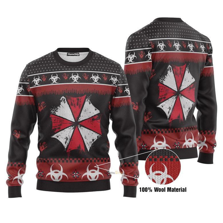 3D Resident Evil Ugly Sweater - Best Gift For Christmas