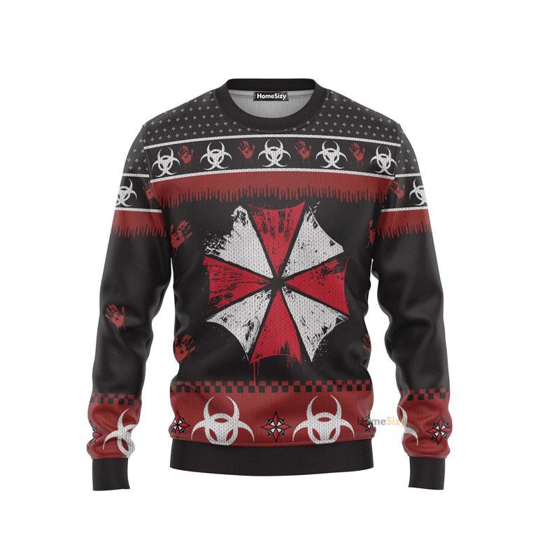 3D Resident Evil Ugly Sweater - Best Gift For Christmas