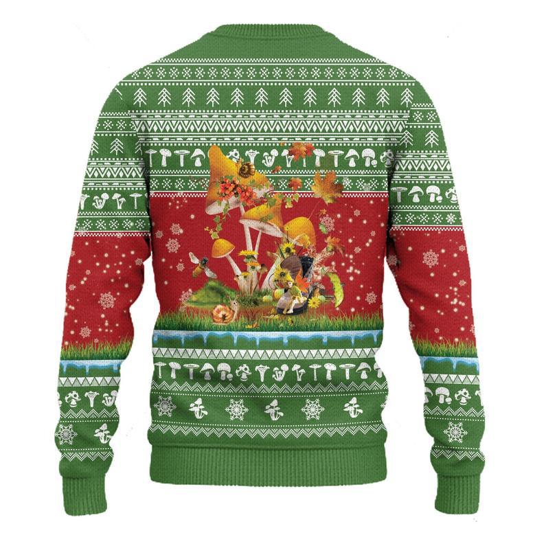 Amazing Mushroom Ugly Christmas Sweater For Men And Women