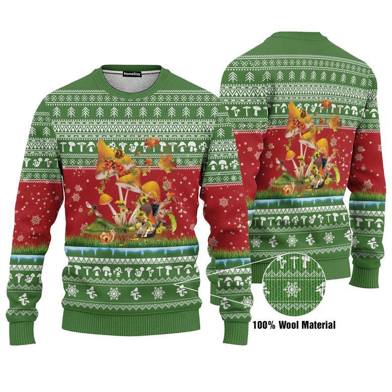 Amazing Mushroom Ugly Christmas Sweater For Men And Women