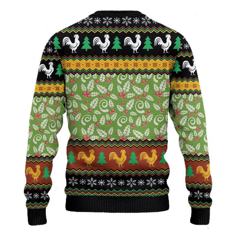 Animal Chicken Cluck Ry Christmas Ugly Christmas Sweater