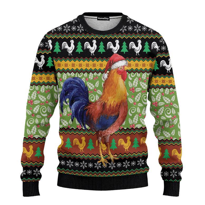 Animal Chicken Cluck Ry Christmas Ugly Christmas Sweater