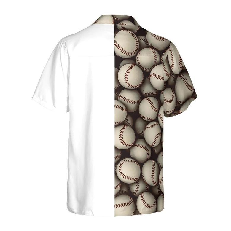 Baseball Aloha Hawaiian Shirt, Baseball Pattern And Logo Aloha Shirt, Baseball Hawaiian Shirt For Summer - Perfect Gift For Men, Women, Baseball Lover