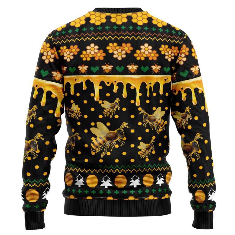 Bee Merry Ugly Christmas Sweater For Men And Women