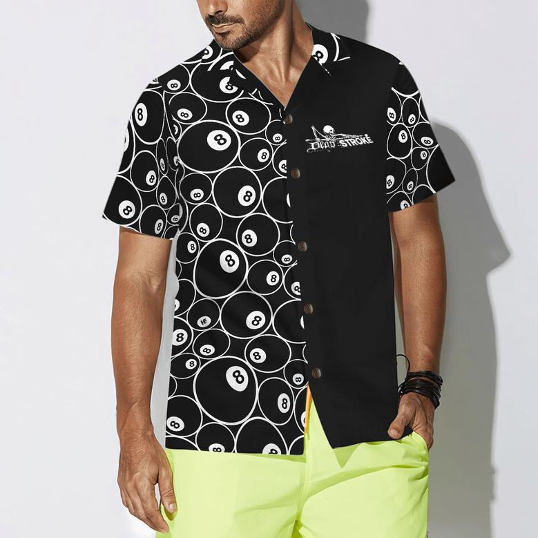 Billiard Hawaiian Shirt Dead Stroke, Colorful Summer Aloha Shirt For Men Women, Perfect Gift For Friend, Billiard Lovers