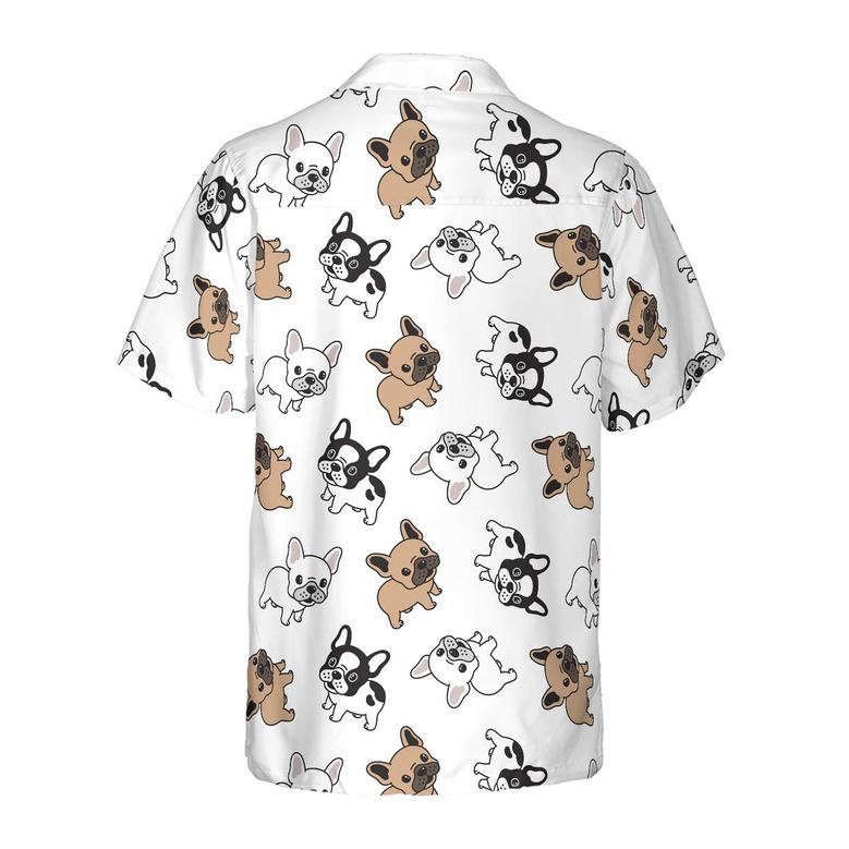 Bulldog Hawaiian Shirt, Funny French Bulldog Aloha Shirt For Men - Perfect Gift For Bulldog Lover, Husband, Boyfriend, Friend, Family