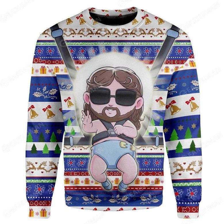 Custom Cosplay Baby Jesus Ugly Sweater - Best Gift For Christmas