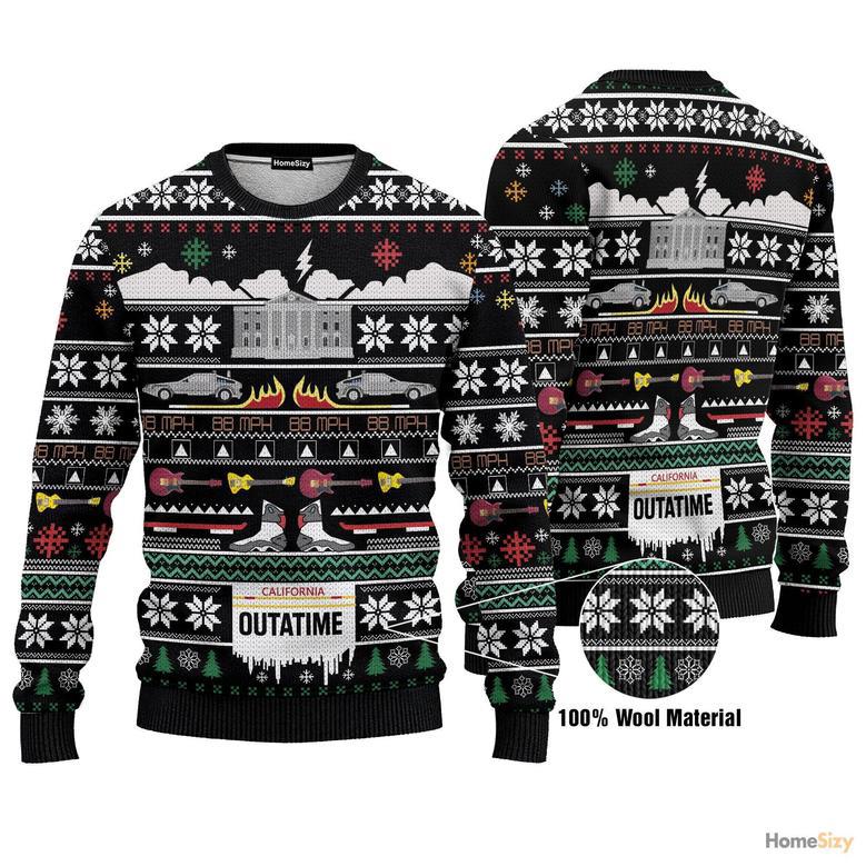 Custom Cosplay Back To The Future Ugly Sweater