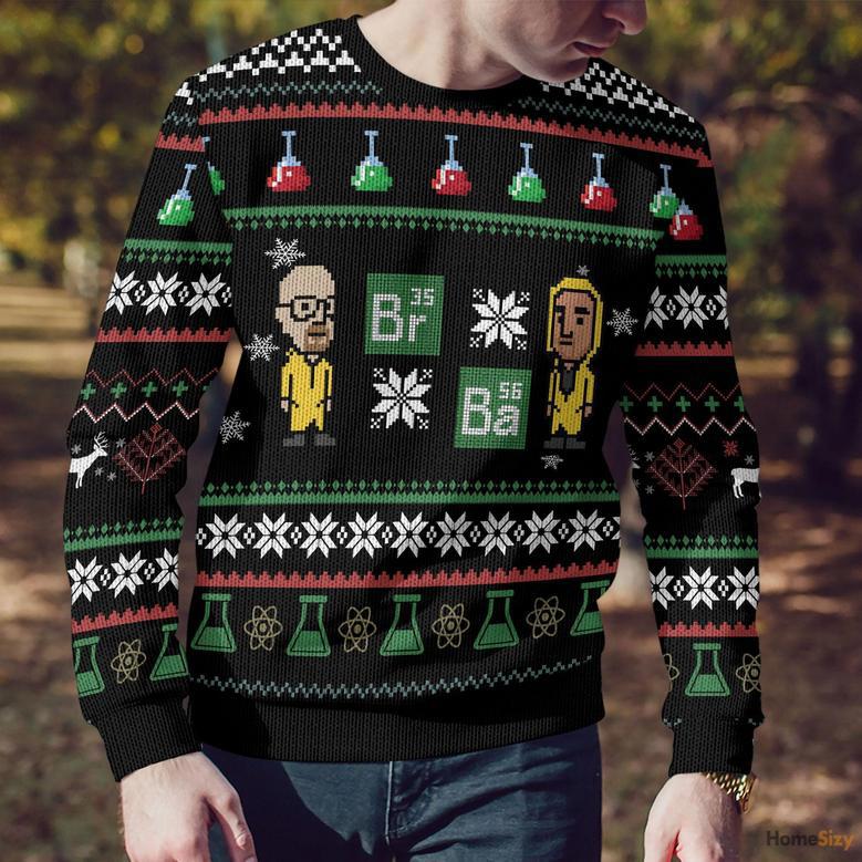 Custom Cosplay Breaking Bad Ugly Sweater - Best Gift For Christmas