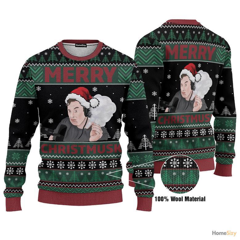 Custom Cosplay Elon Musk Ugly Sweater - Best Gift For Christmas