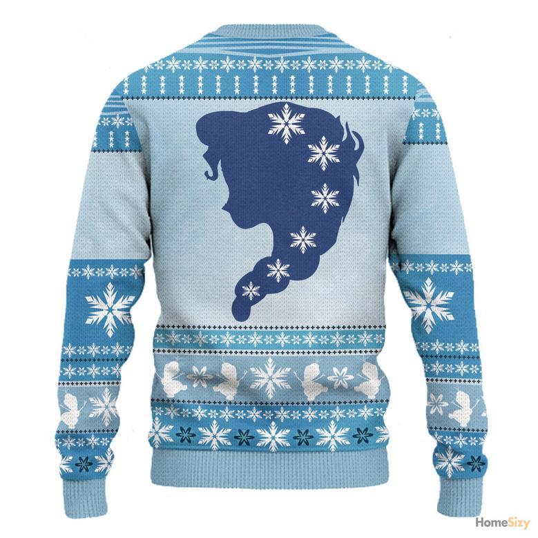 Custom Cosplay Elsa Ugly Sweater - Best Gift For Christmas