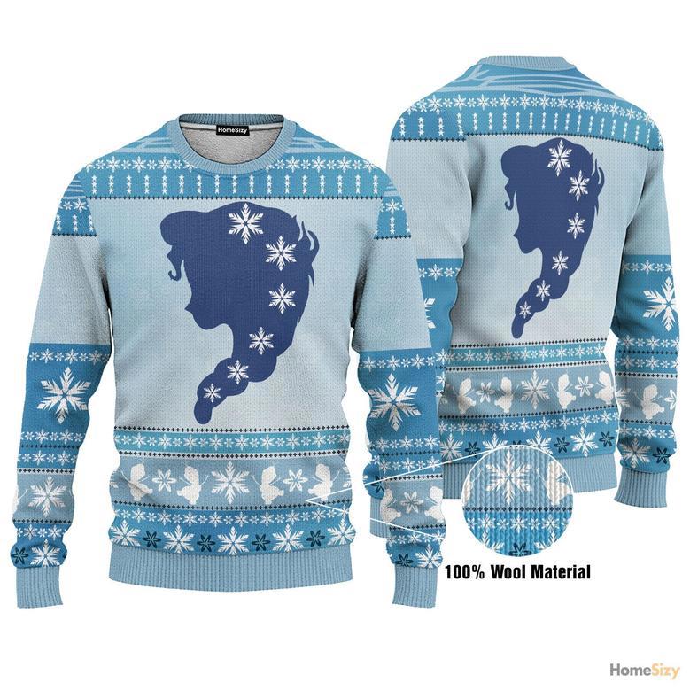 Custom Cosplay Elsa Ugly Sweater - Best Gift For Christmas