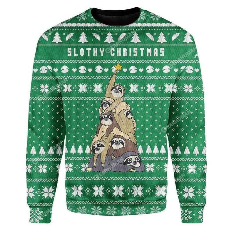 Custom Cosplay Slothy Ugly Sweater - Best Gift For Christmas