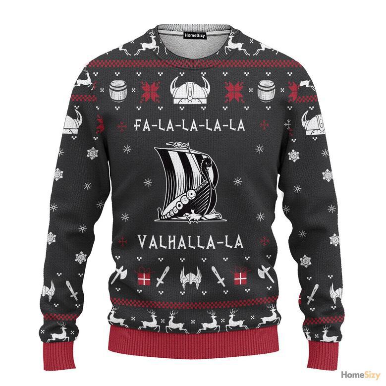 Custom Cosplay Valhalla Ugly Sweater - Best Gift For Christmas