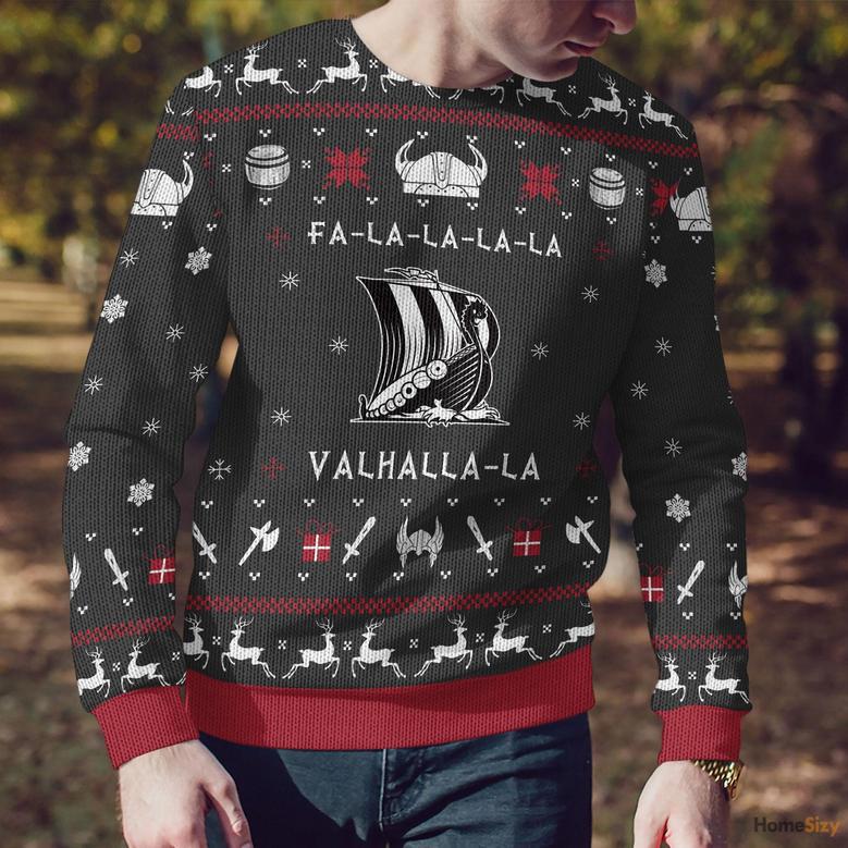 Custom Cosplay Valhalla Ugly Sweater - Best Gift For Christmas