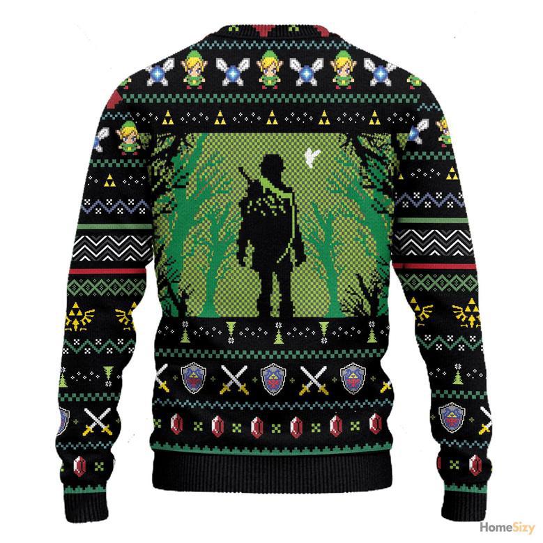 Custom Cosplay Zelda Ugly Sweater - Best Gift For Christmas