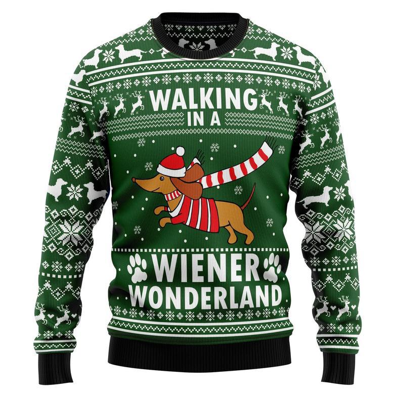 Dachshund Weiner Wonderland Ugly Christmas Sweater