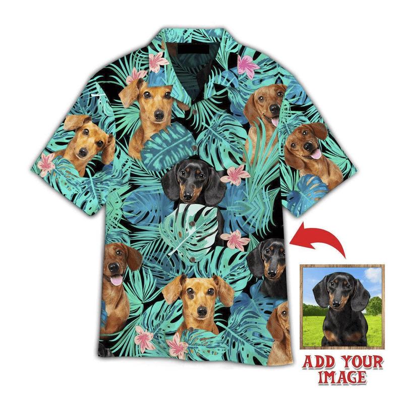 Dog Hawaiian Shirt Custom Photo, Dogs Tropical Personalized Hawaiian Shirts - Perfect Gift For Dog Lovers, Family, Friends