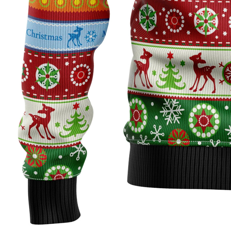 Personalized Photo Dog Merry Ugly Christmas Sweater