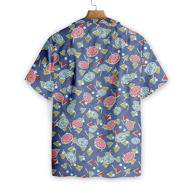 Donut Seamless Pattern Hawaiian Shirt, Funny Donut Aloha Shirt, Donut Aloha Shirts - Perfect Gift For Men, Donut Lovers, Friends, Family