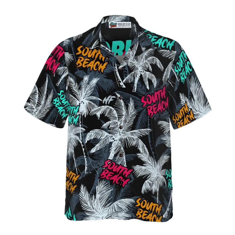Driftwood Beach Coconut Tree Seamless Hawaiian Shirt, Coconut Tree Aloha Shirt - Perfect Gift For Beach Lovers, Friends, Family, Summer Lovers