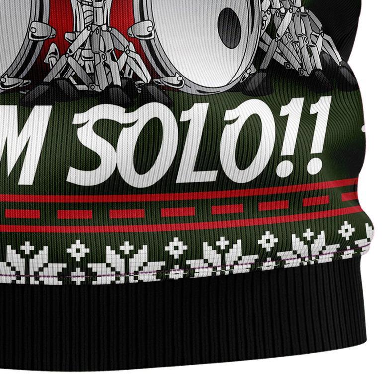 Drum Solo Ugly Christmas Sweater For Men And Women