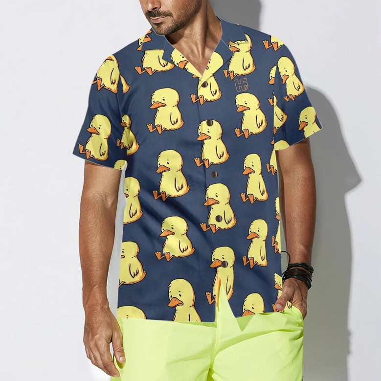 Duck Hawaiian Shirt, I'm A Sad Duck Aloha Shirt For Men Women - Perfect Gift For Duck Lovers, Husband, Boyfriend, Friend, Family