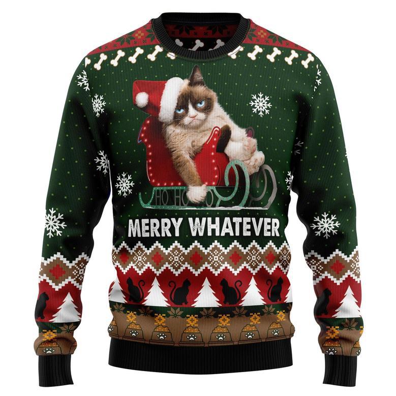 Grumpy Cat Ugly Christmas Sweater For Men And Women