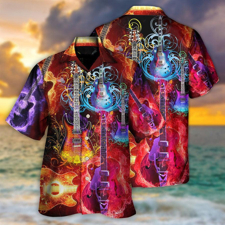 guitar-aloha-hawaiian-shirt-