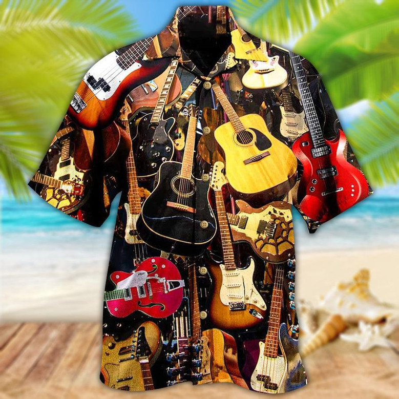 Guitar Music Aloha Hawaiian Shirt For Summer You Can Have Guitar Hawaiian Shirts Outfit For Men Women Music Guitar Lovers Seseable UK