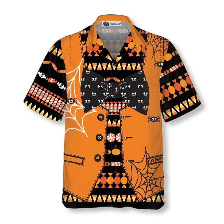 Halloween Candy Man Hawaiian Shirt - Perfect Gift For Lover, Friend, Family