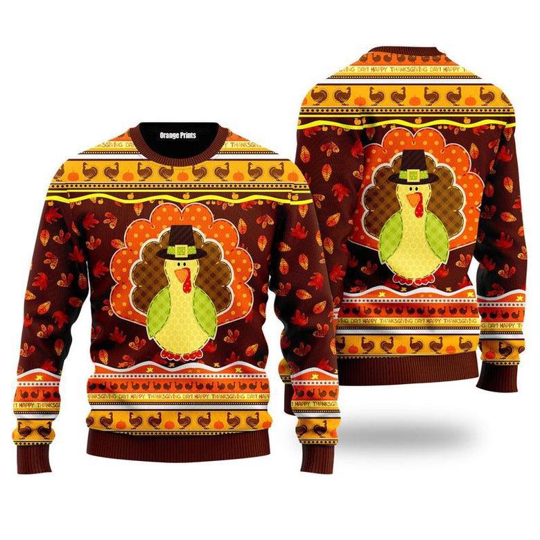 Happy Thanksgiving Ugly Christmas Sweater For Men & Women