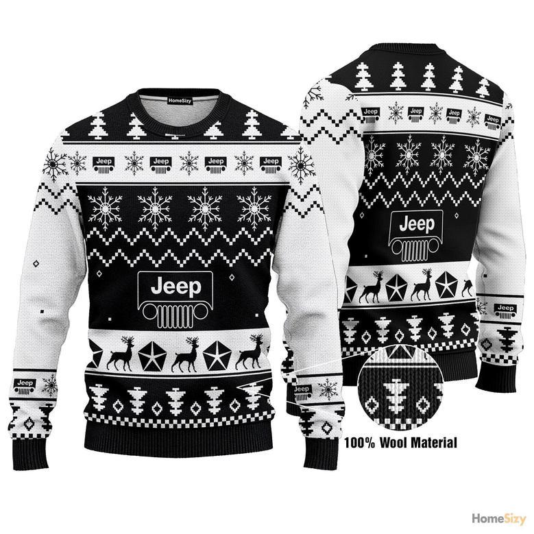 Hobby Jeep For Unisex Ugly Christmas Sweater