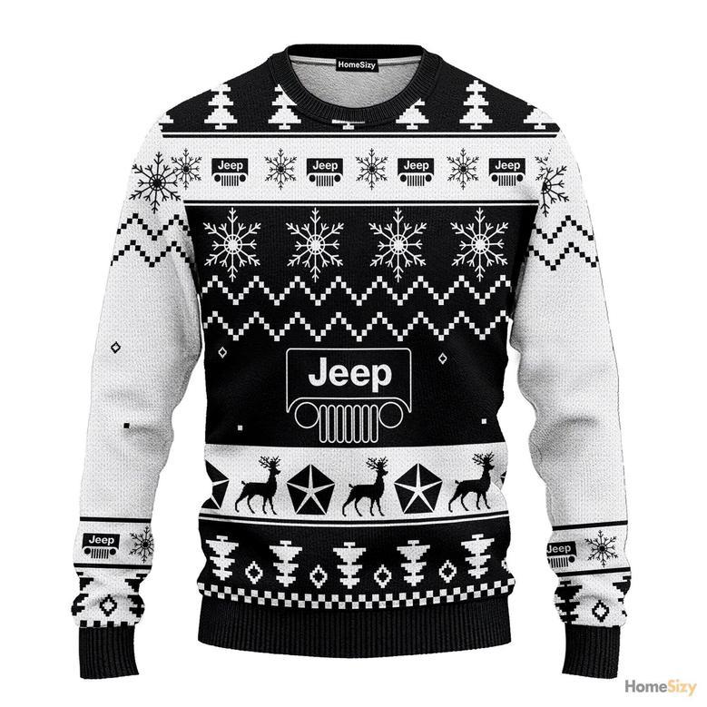 Hobby Jeep For Unisex Ugly Christmas Sweater