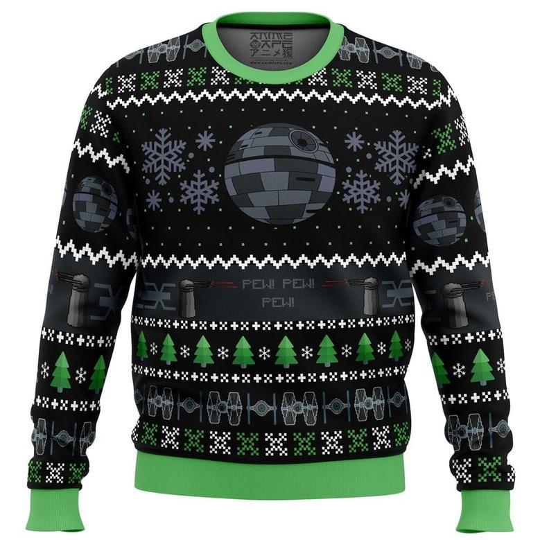 Imperial Death Star Wars Ugly Christmas Sweater