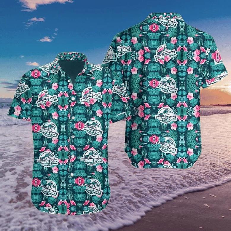 Jurassic Park Hawaiian Shirts For Summer - Perfect Gift For Friend, Family