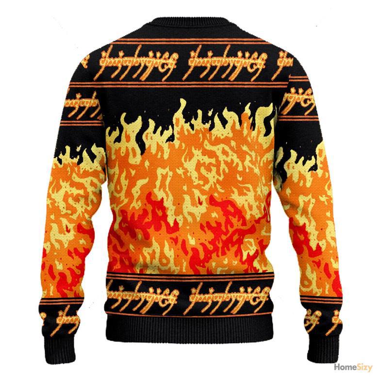 Lord Of the Rings You Shall Not Pass Ugly Sweater