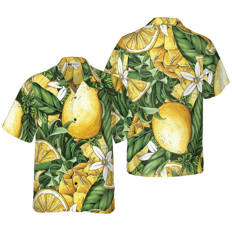 Dallas Cowboys Fish Pineapple Pattern Summer Hawaiian Shirt - Limotees