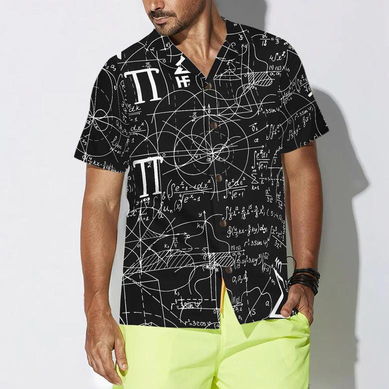 Math Lover Aloha Hawaiian Shirt, Pythagoras And Einstein Hawaiian Shirt, Math Hawaiian Shirt For Summer - Perfect Gift For Men, Women, Math Lover